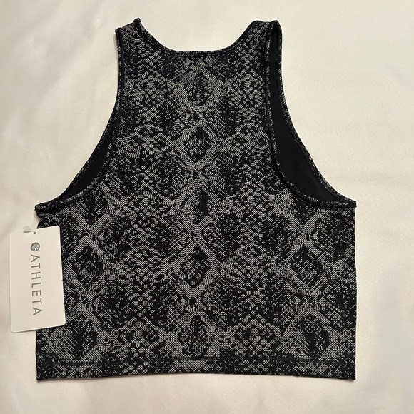 Athleta Viper Midi Tank Size XS Black NWT - Picture 7 of 9